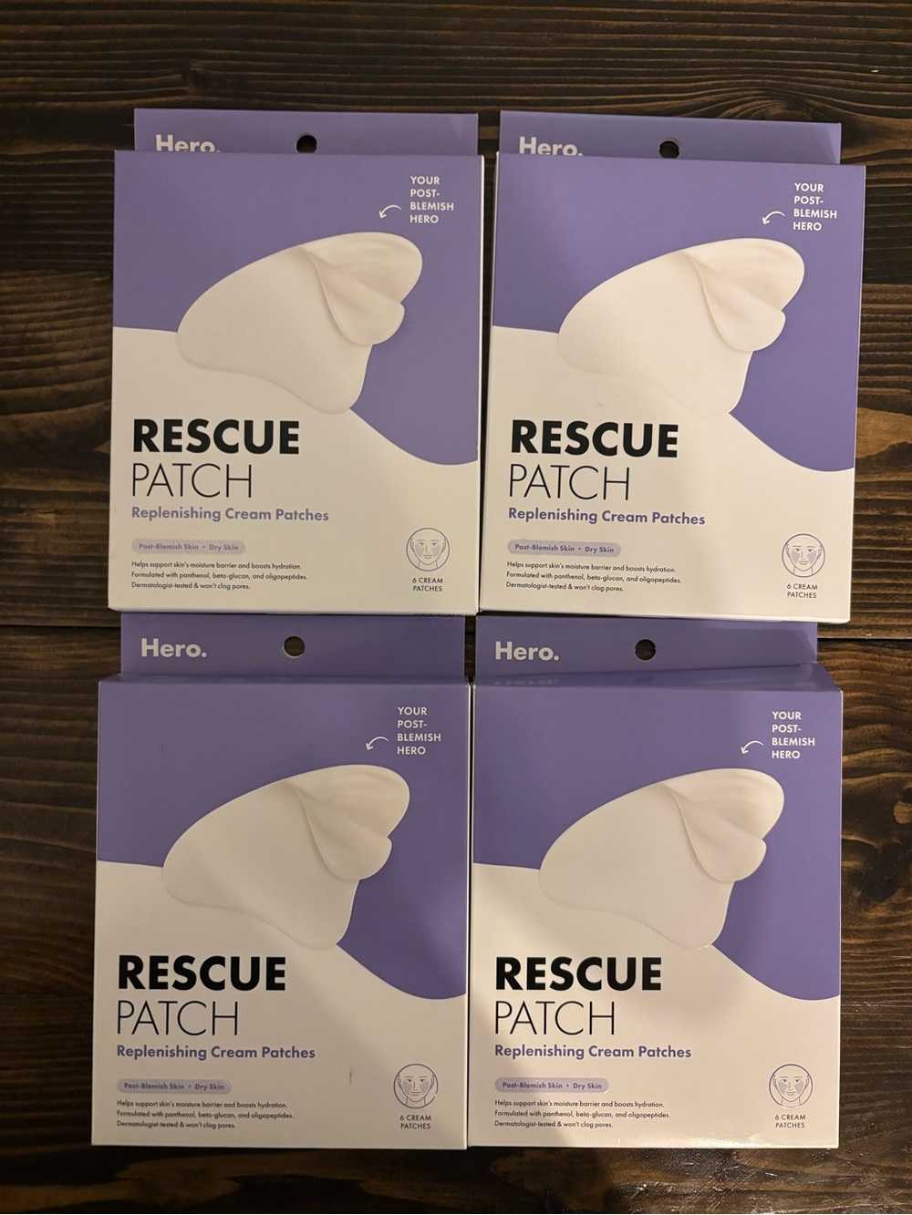 Hero Rescue Patch Replenishing Cream Patches - White